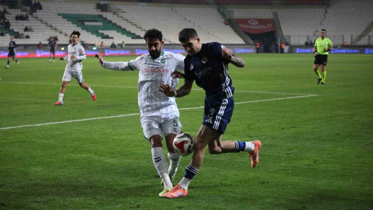 Ziraat Türkiye Kupası: Konyaspor 1-0 Antalyaspor — İlk Yarı