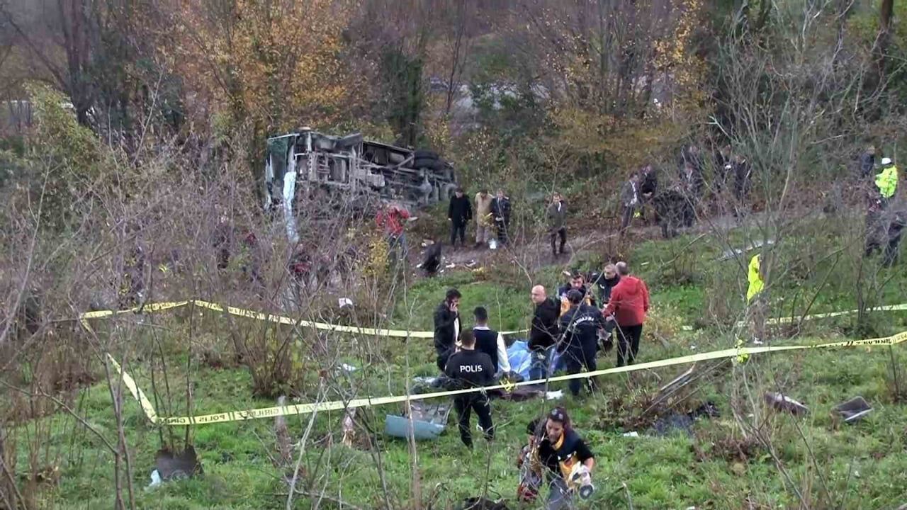 Zonguldak servis kazası: 6 kamu görevlisine 3 yıl 6 aya kadar hapis talebi