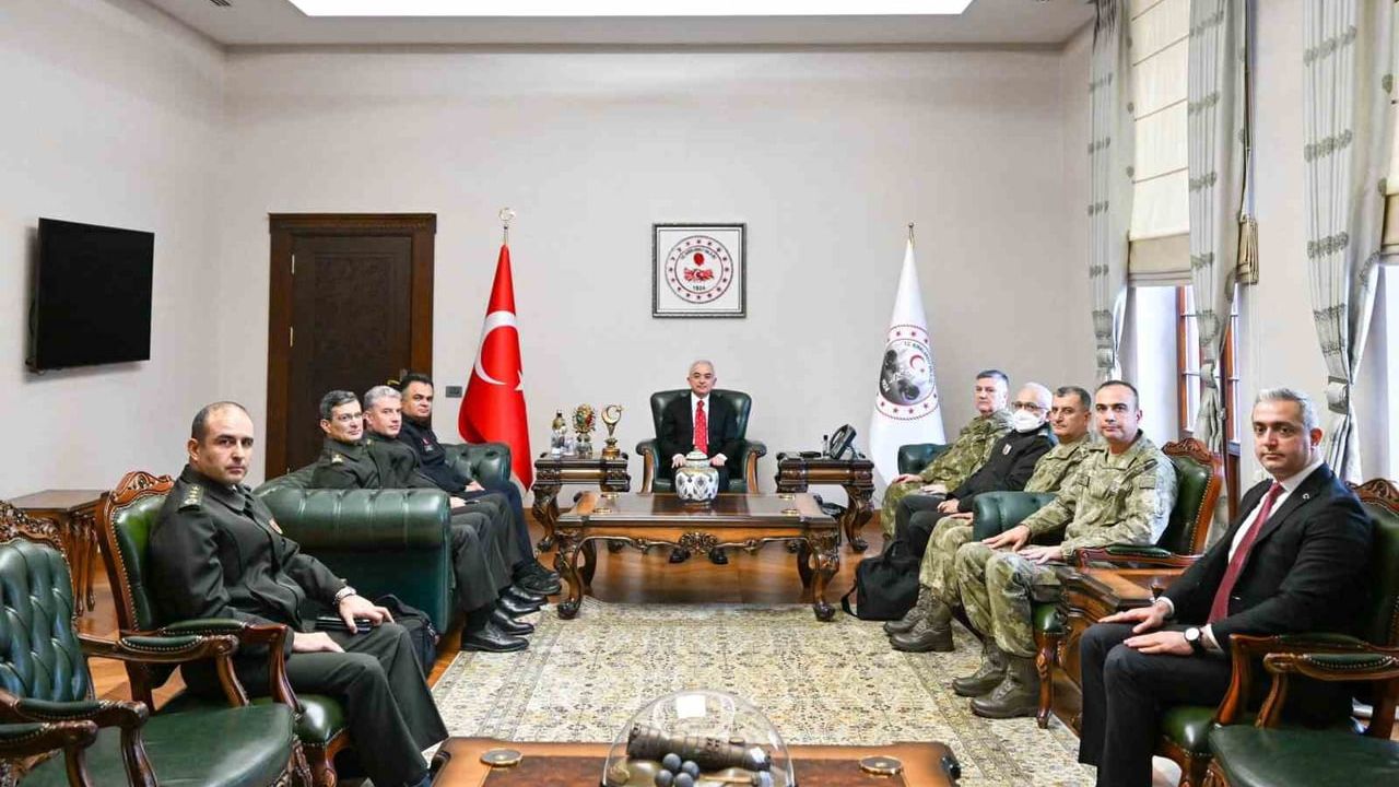 5. Kolordu Komutanı Tümgeneral Aksoytürk Kırklareli’de