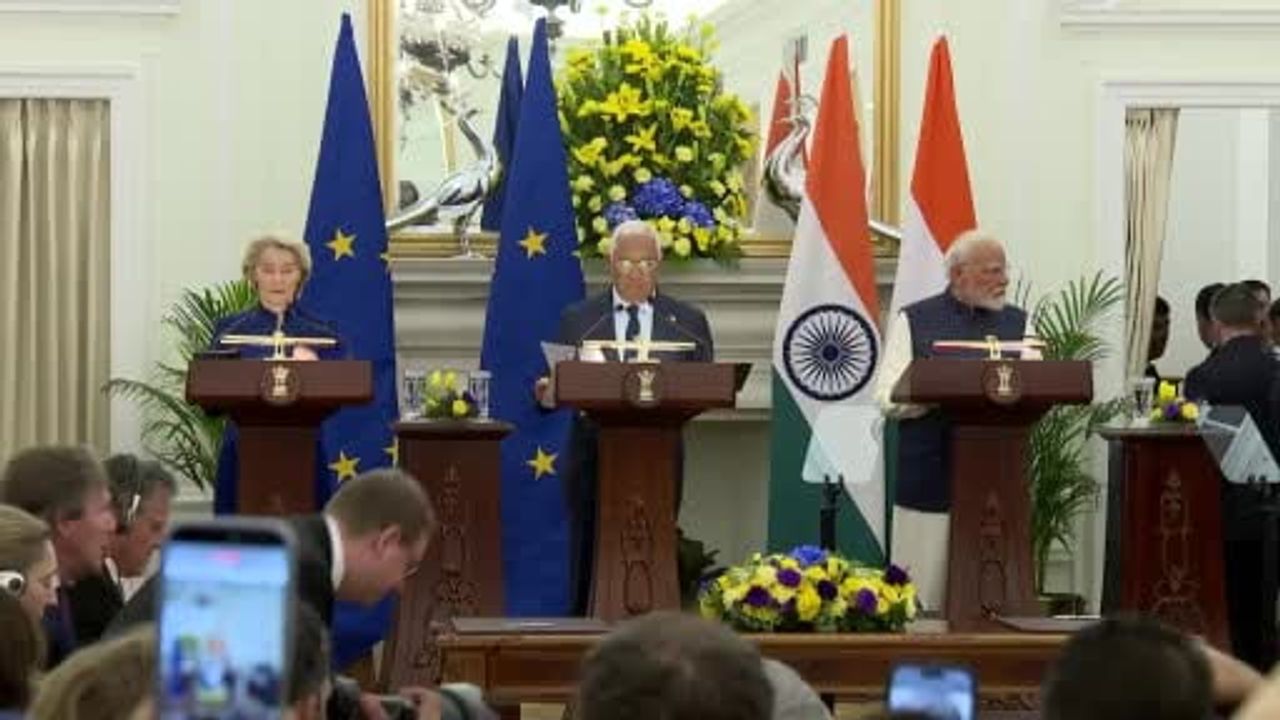 AB ile Hindistan 20 Yıl Sonra Tarihi Serbest Ticaret Anlaşması İmzaladı