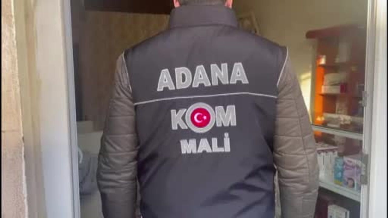 Adana'da 3 bin 264 Kaçak İlaç Ele Geçirildi: A.A. Gözaltında