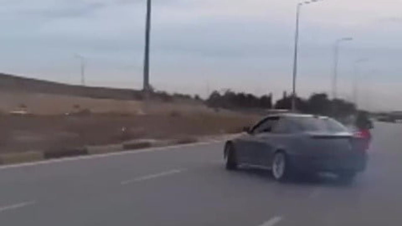 Adana'da Drift Yapan BMW Sürücüsüne 58 bin 217 lira Ceza, Ehliyete 2 Ay El Konuldu