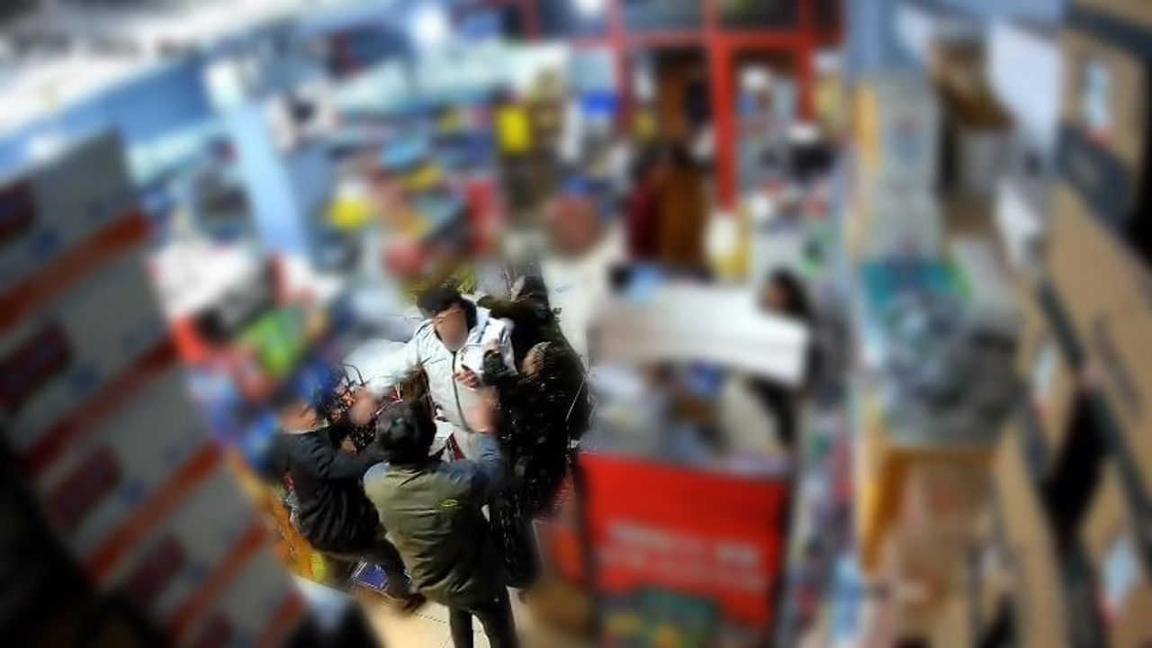 Adana'da Markette Kardeşler Arasında Şiddetli Kavga