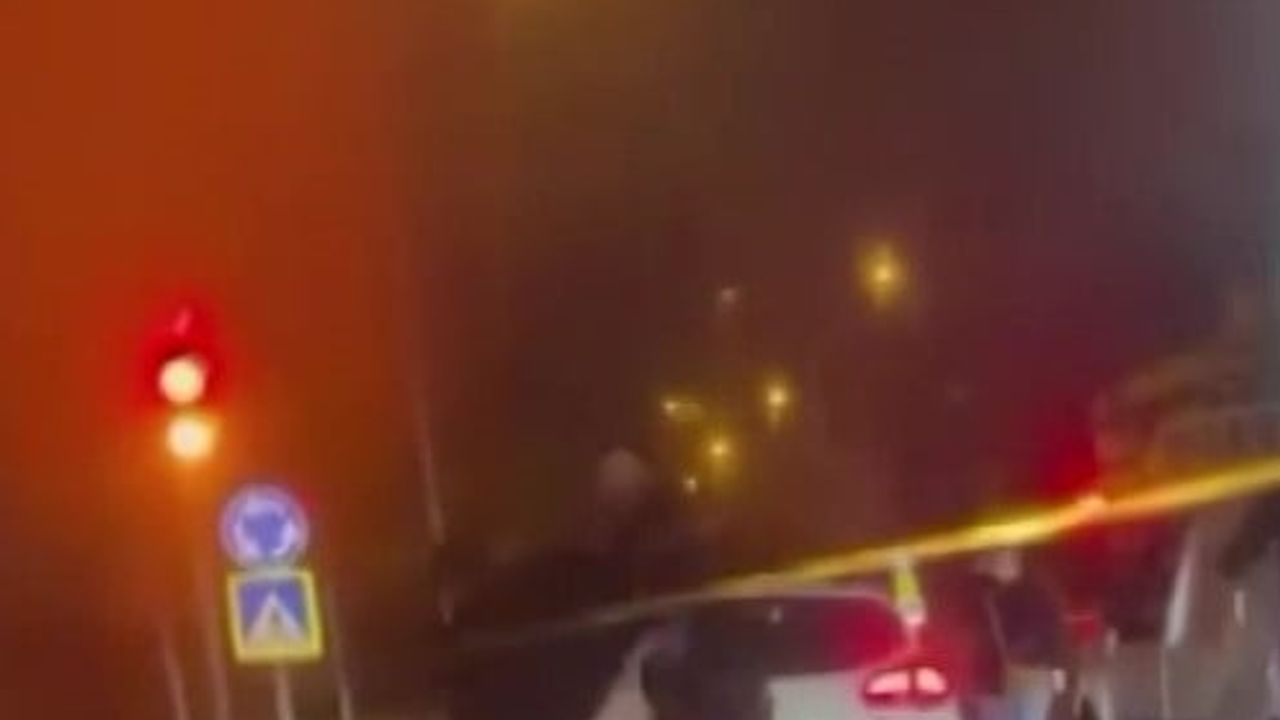 Adana'da Trafikte Yumruklu Kavga Kamerada