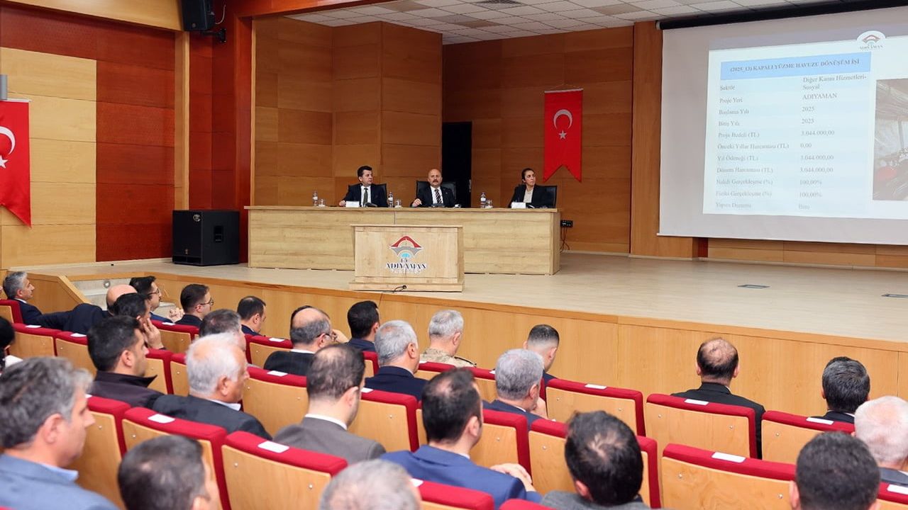 Adıyaman’da 2026 Birinci İl Koordinasyon Kurulu Toplantısı Yapıldı