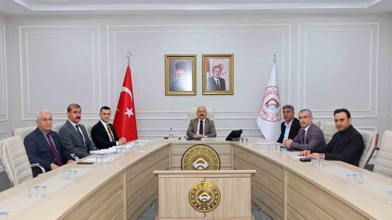 Adıyaman'da İl Özel İdaresi Encümen Toplantısı: Kırsal Kalkınmada Yeni Adımlar