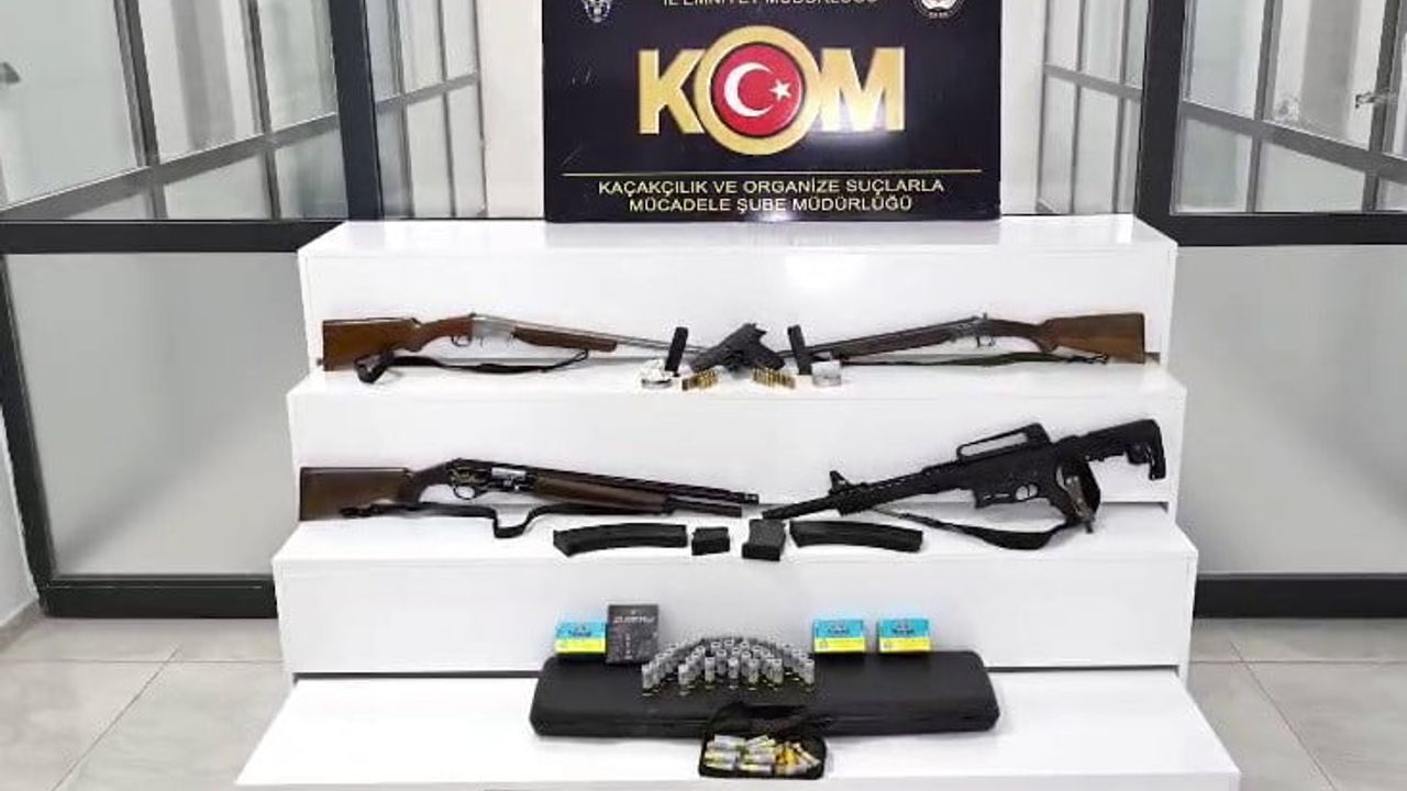 Adıyaman'da Silah Operasyonu: 7 Gözaltı