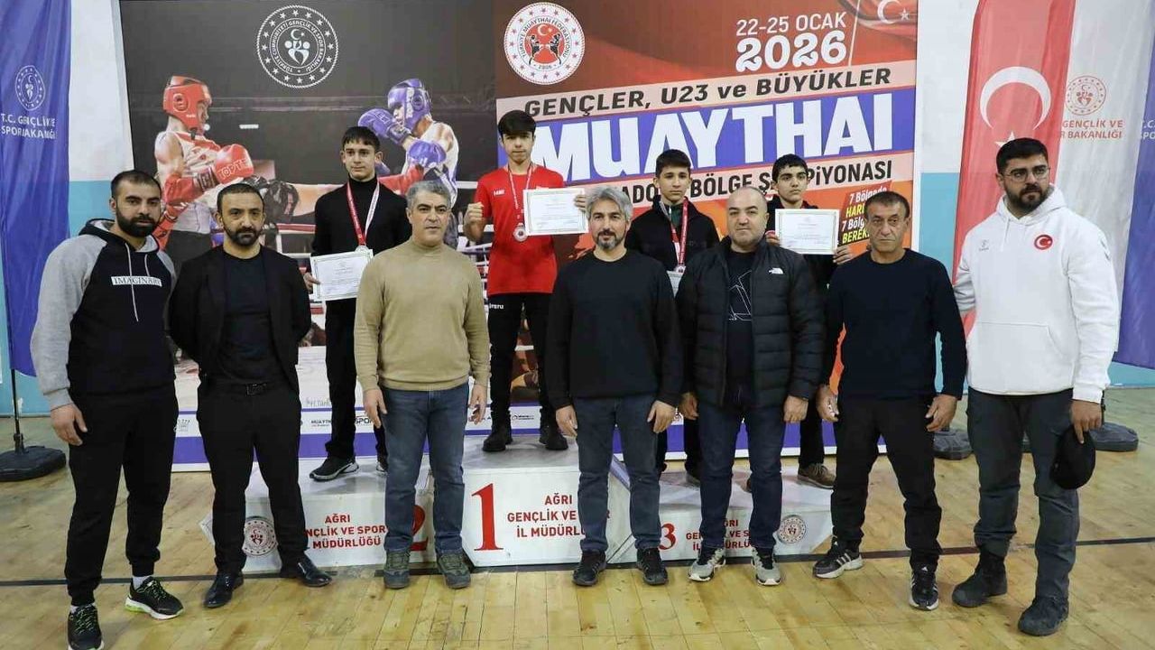 Ağrı'da Muay Thai Rüzgarı: Doğu Anadolu Bölge Şampiyonası Sona Erdi