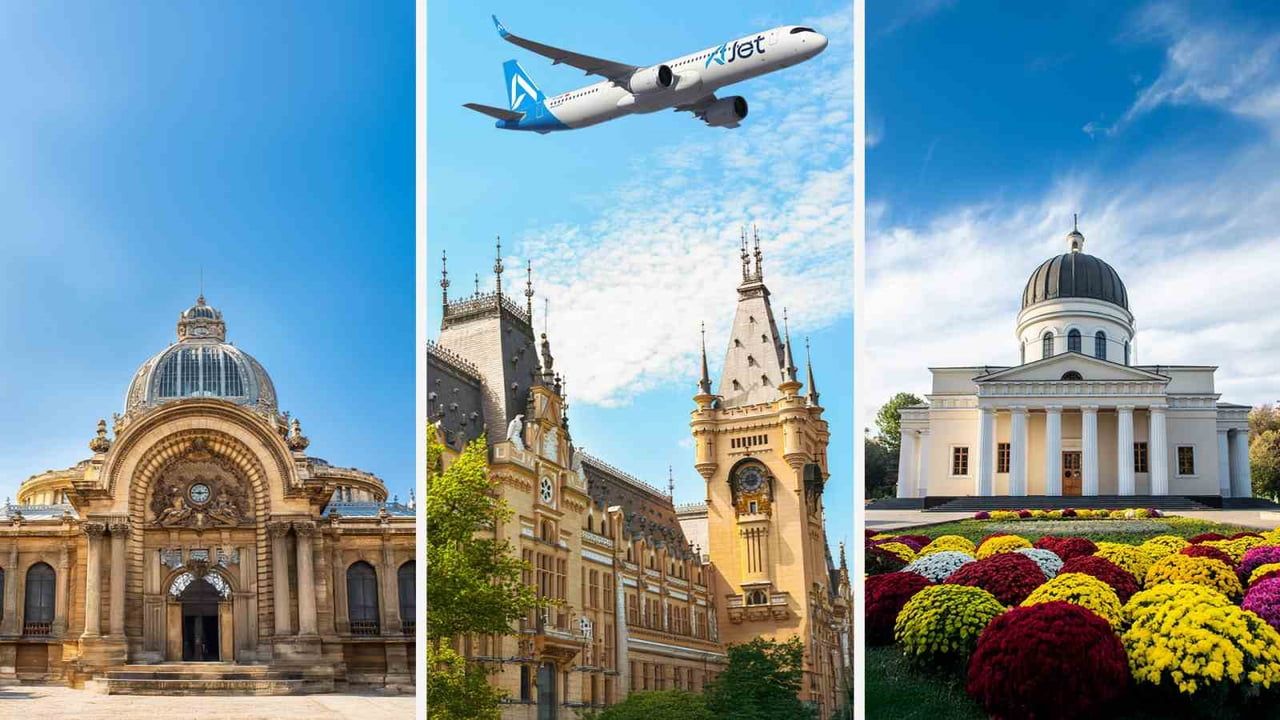 AJet dış hatlarda büyüyor: Bükreş, Yaş ve Kişinev'e 3 yeni hat