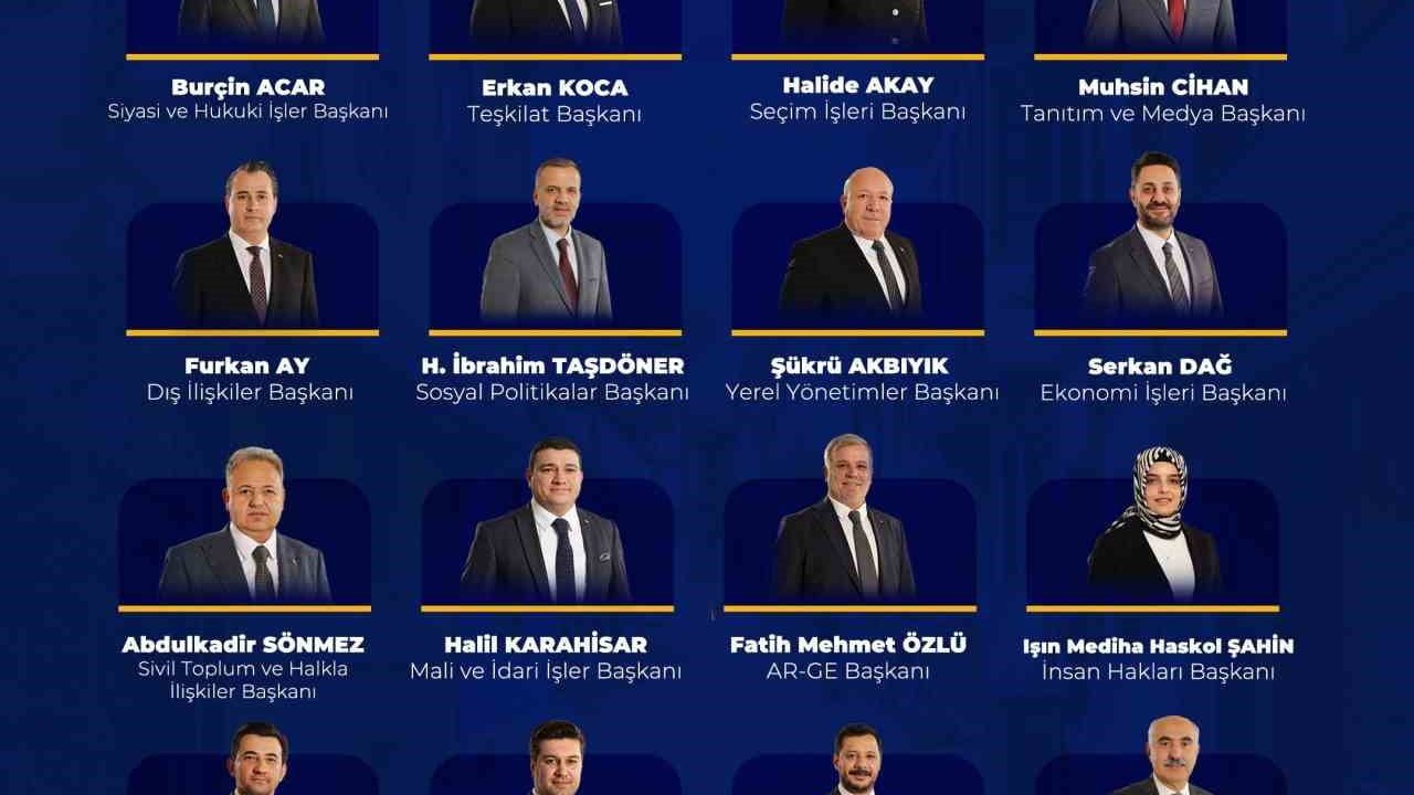 AK Parti Eskişehir İl Yürütme Kurulu'nda Görev Değişimi