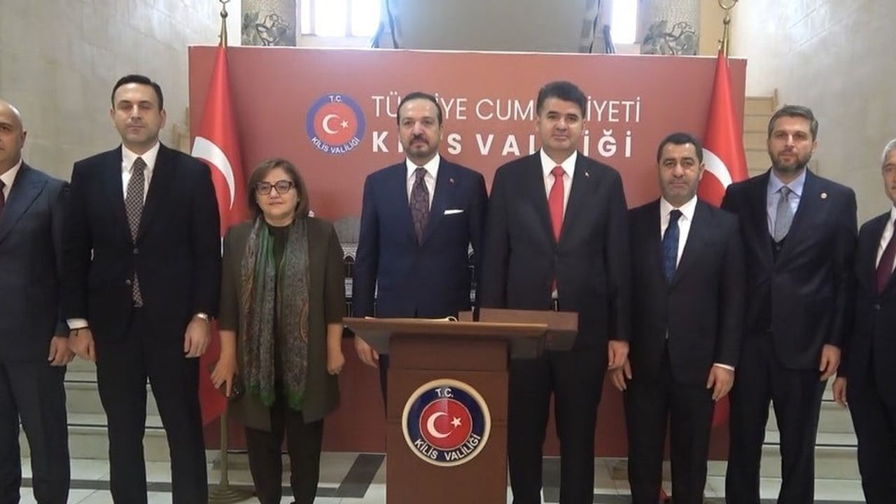 AK Parti Heyeti Halep Ziyareti Öncesi Kilis Valisi Ömer Kalaylı'yı Ziyaret Etti