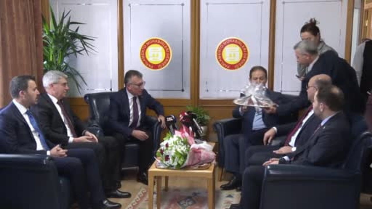 AK Parti Heyeti PMD'yi Ziyaret Etti — Abdullah Güler'den Suriye ve İran Mesajı