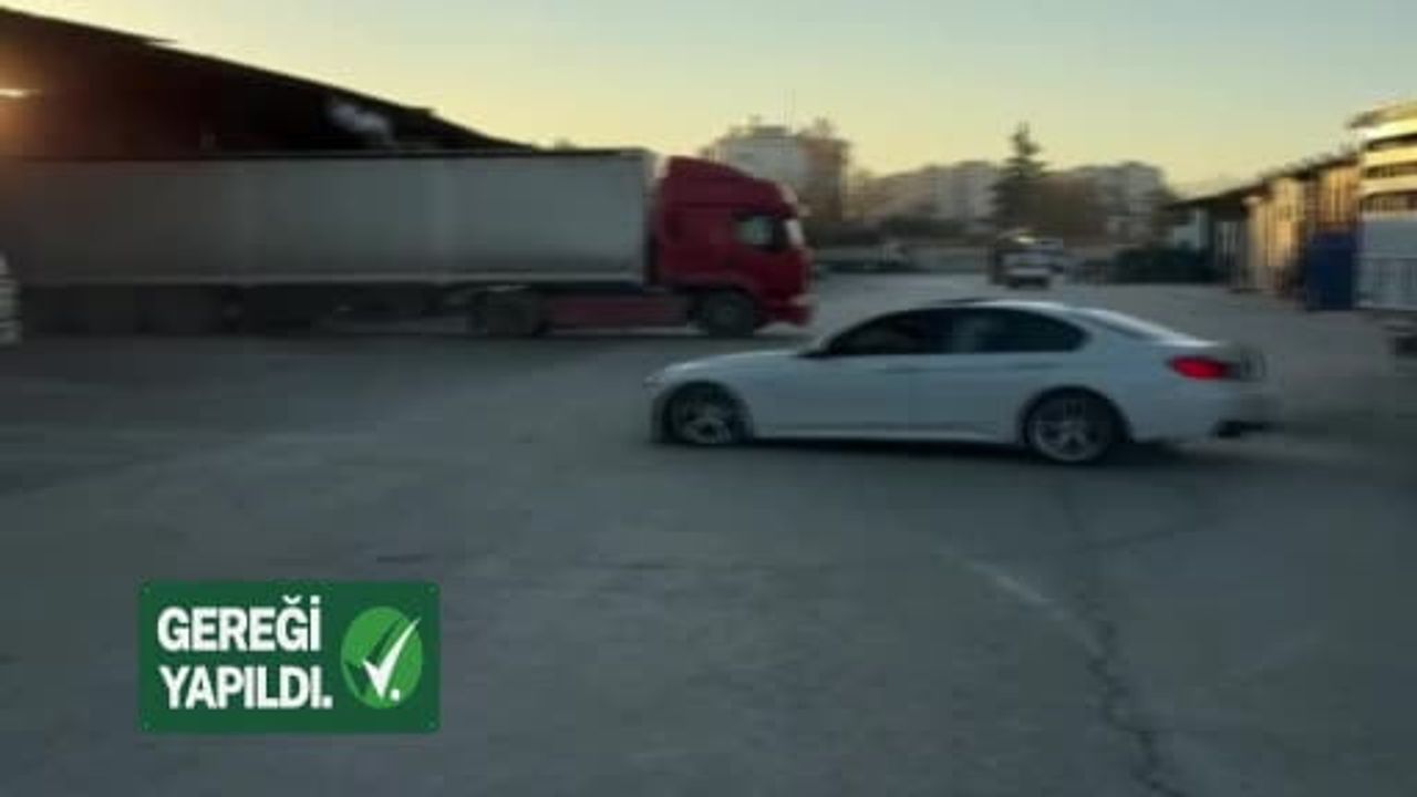 Antalya'da Drift Paylaşımı Ceza Getirdi: Ehliyete 2 Ay El Konuldu