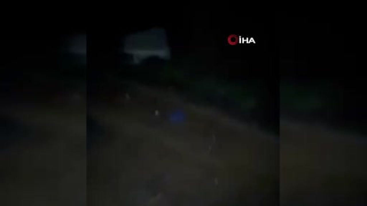 Antalya'da Hortum: Savrulan Konteynerde Yaralı Vatandaş Kamerada