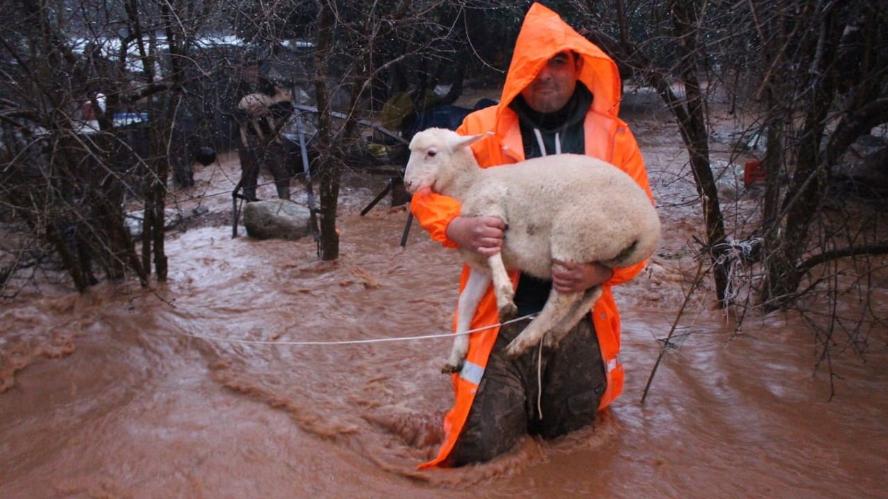 Antalya'da Şiddetli Yağış ve Fırtına — Büyükşehir Ekipleri Seferber