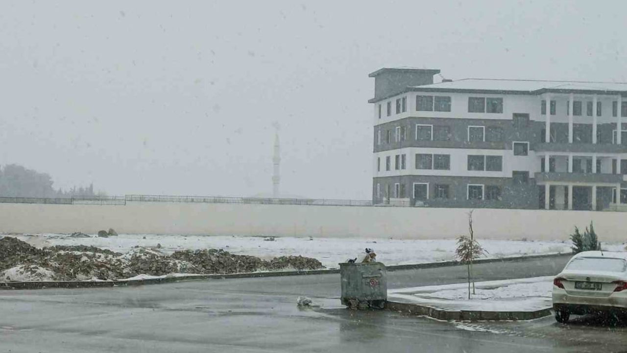 Araban'da Üçüncü Kar Yağışı Kuraklık Korkusunu Giderdi