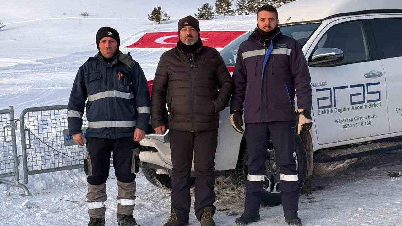 Aras EDAŞ Sarıkamış Harekatı'nın 111'inci Yılında Sahadaydı