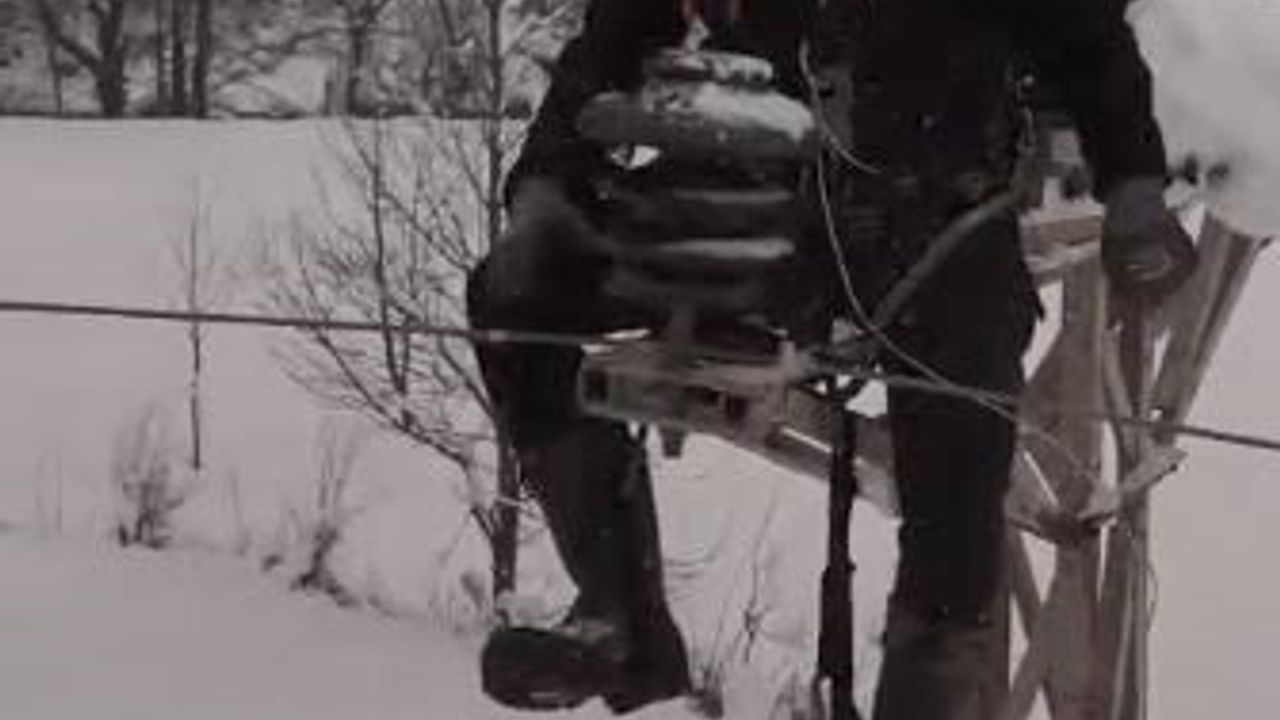 Artvin'de Çoruh EDAŞ Zorlu Kar Koşullarında Kesintisiz Enerji İçin Sahada