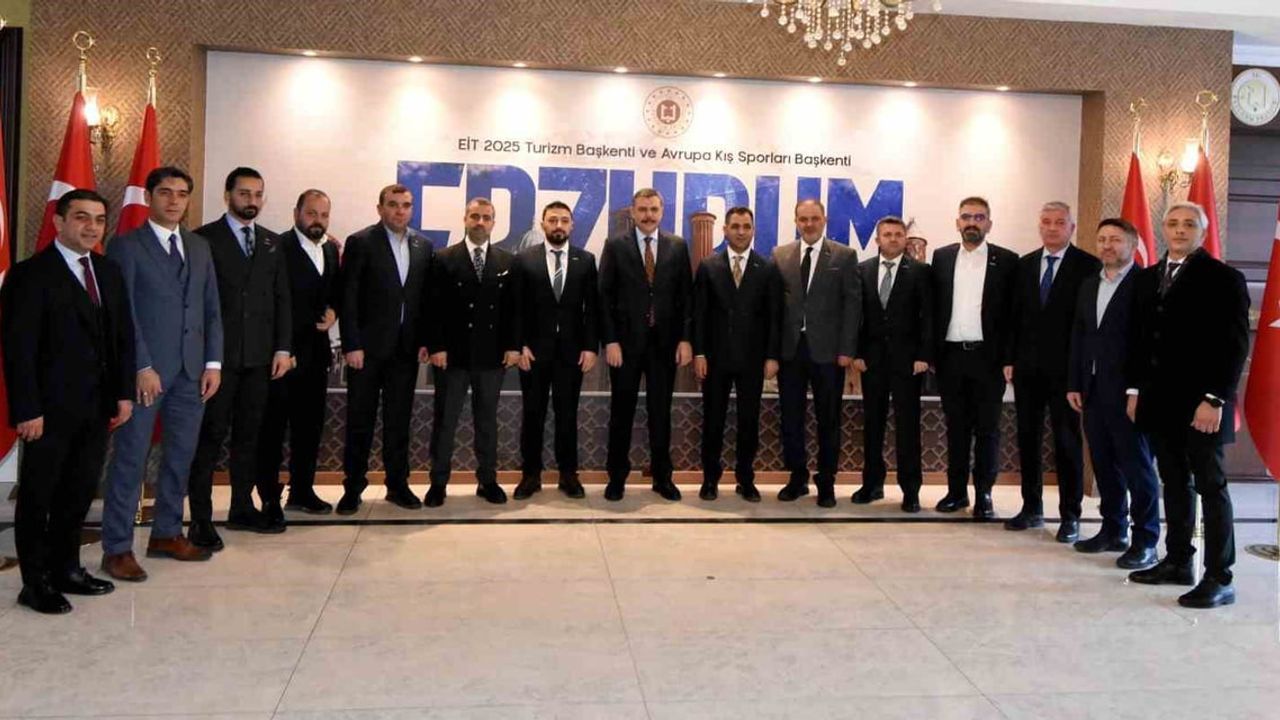 ASKON’dan Vali Mustafa Çiftçi’ye İstişare Ziyareti: Erzurum İçin Proje ve İstihdam
