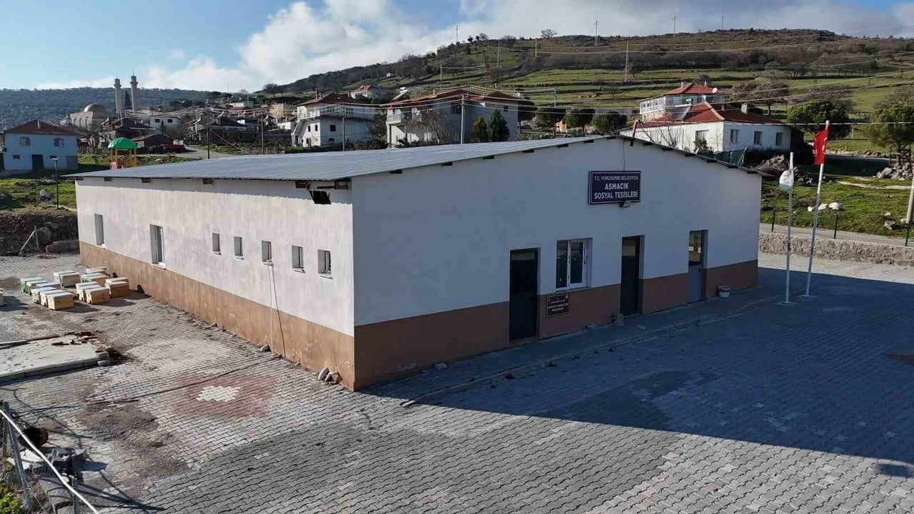 Asmacık Sosyal Tesisi Açılışa Gün Sayıyor - 375 m²'lik Yeni Tesis