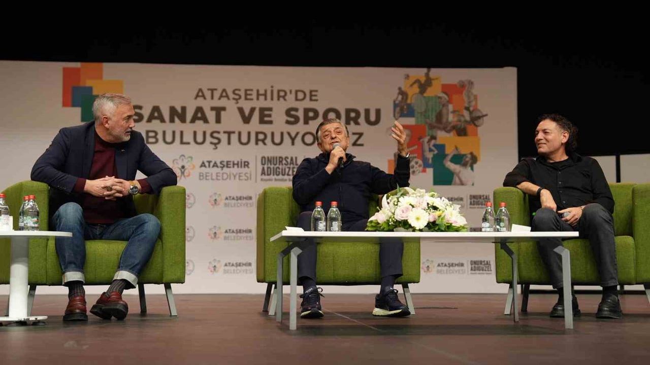 Ataşehir'de Sanat ve Spor Paneli: Yılmaz Vural, Hami Mandıralı ve Vahe Kılıçarslan