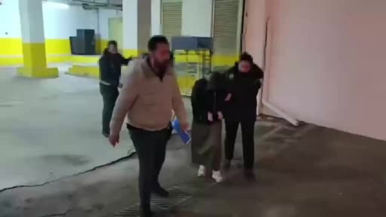 Atlas Çağlayan cinayetinde adliyeye sevk edilen 3 şüphelinin görüntüleri ortaya çıktı