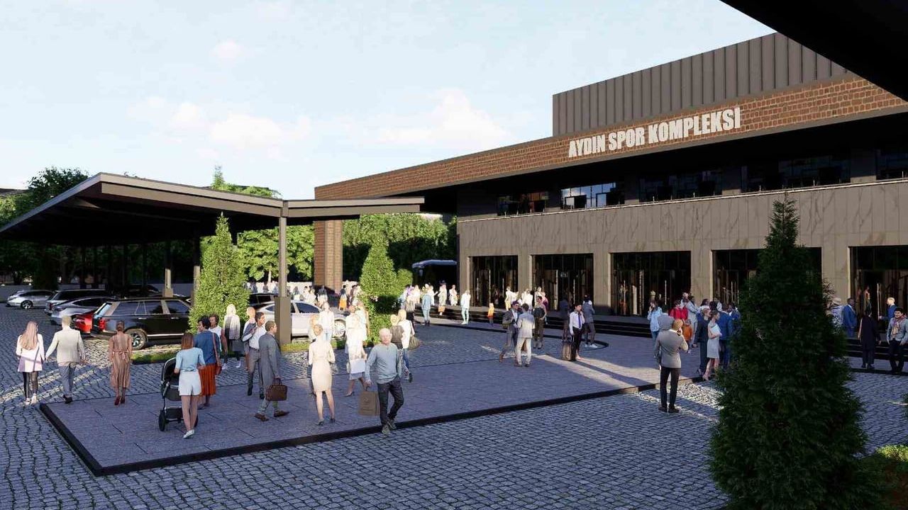 Aydın'a 1 milyar 5 milyon TL'lik Yeni Spor Kompleksi: Efeler'de 4 bin kişilik salon