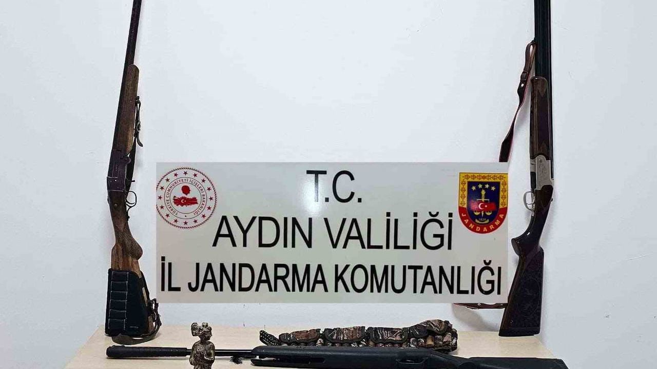 Aydın'da Jandarma'dan Tarihi Eser Kaçakçılığı Operasyonu