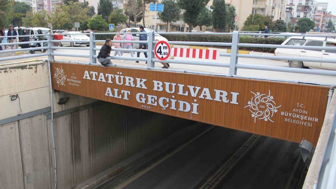 Aydın Efeler'de Alt Geçide Çıkan İ.G. İkna Edildi