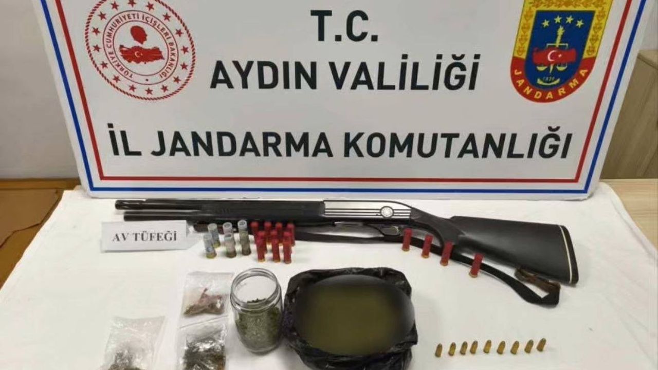 Aydın Efeler'de Uyuşturucu ve Ruhsatsız Silah Operasyonu: 300 gr Esrar Ele Geçirildi