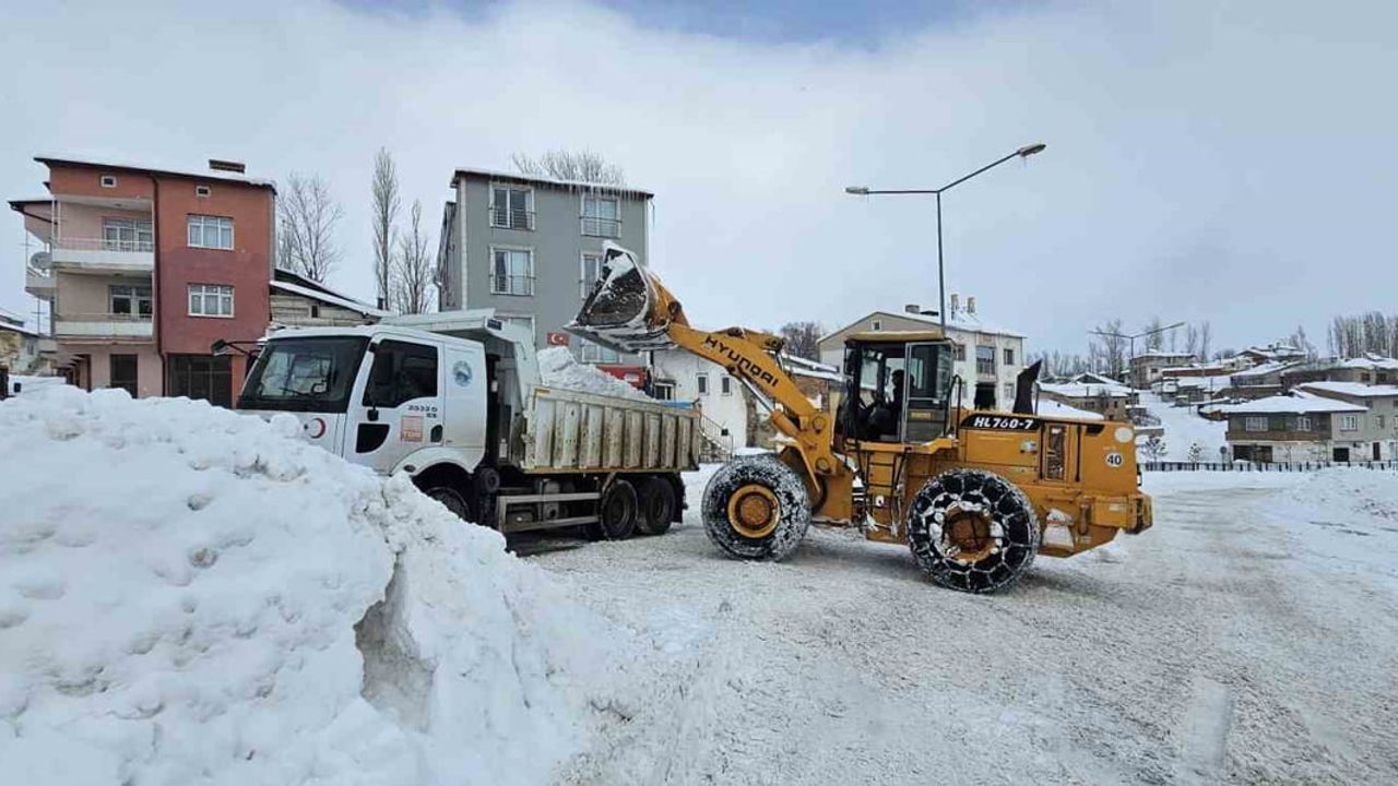Aydıntepe'de Karla Mücadele: Kar Küreme ve Tuzlama Çalışmaları Sürüyor