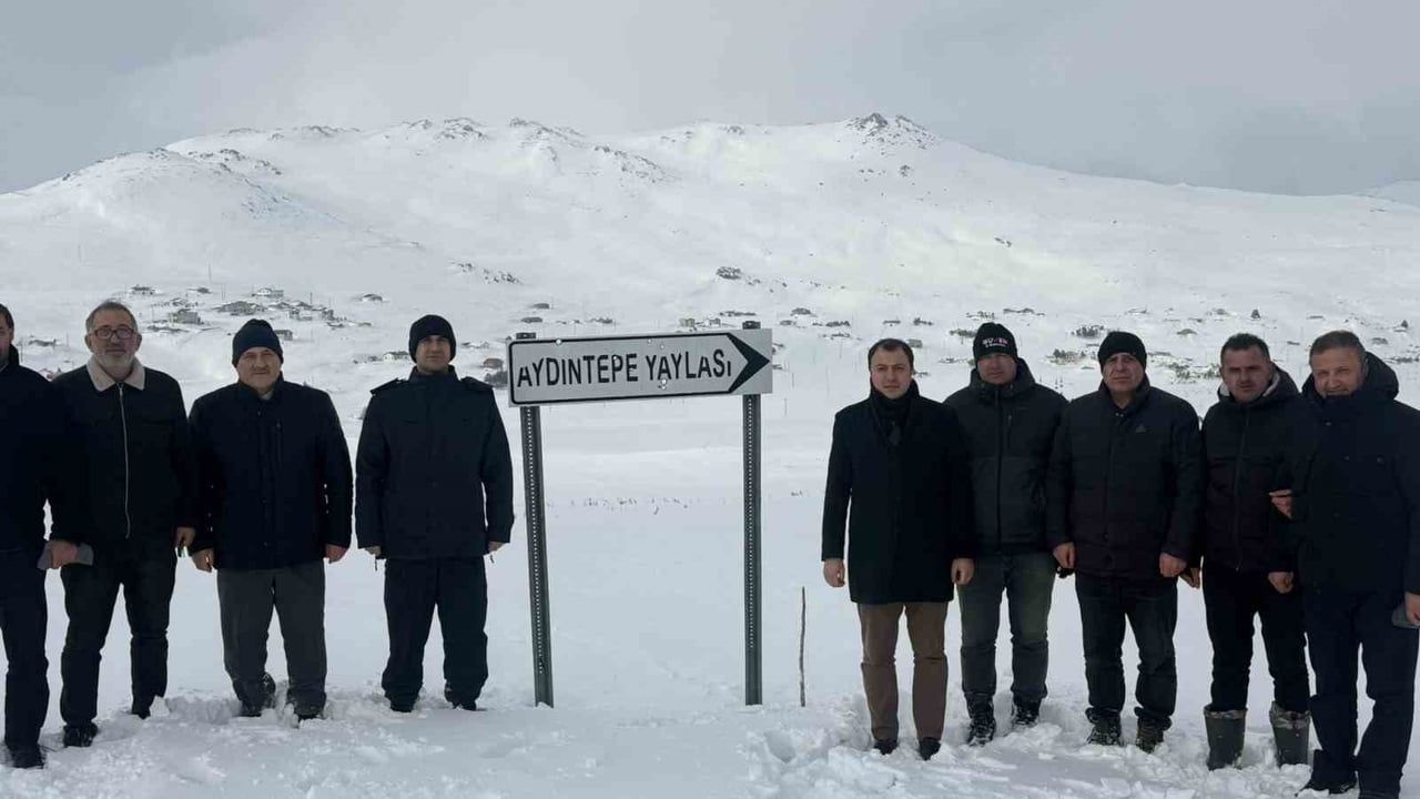 Aydıntepe Kış Festivali Öncesi Yayla Yolunda Çalışmalar Hızlandı