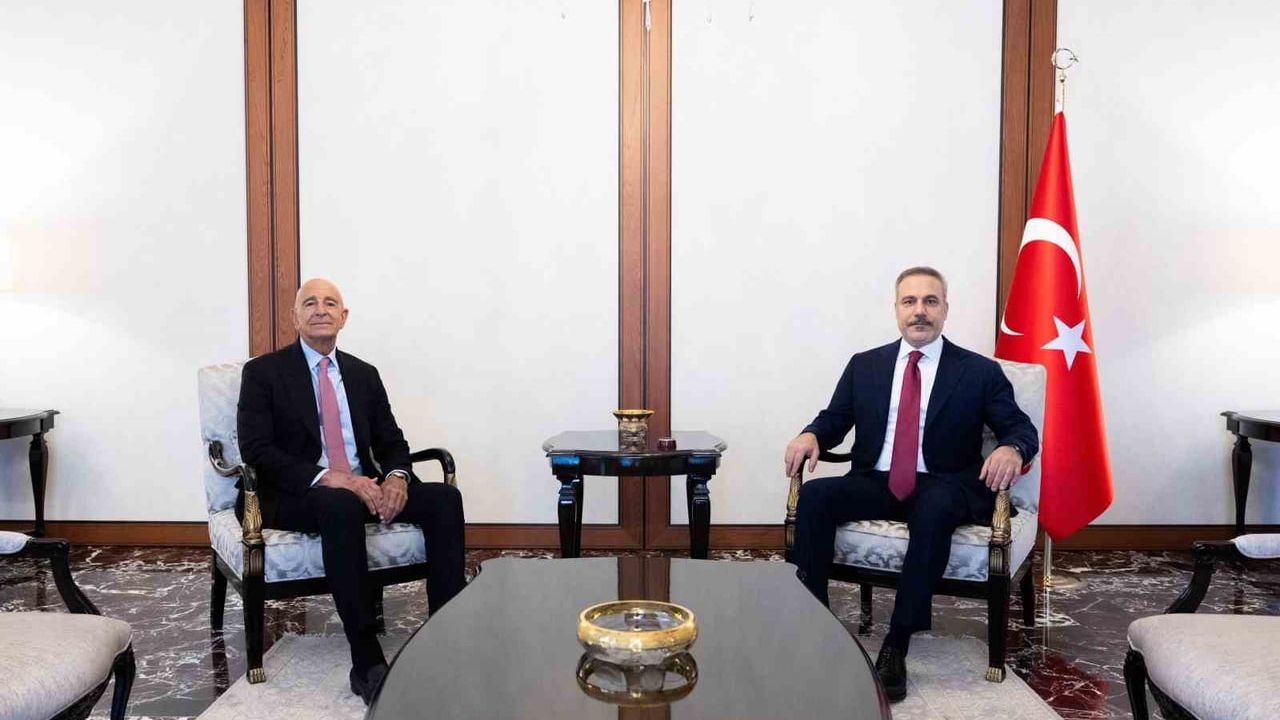 Bakan Fidan, ABD Suriye Özel Temsilcisi Tom Barrack’ı Ankara’da Kabul Etti