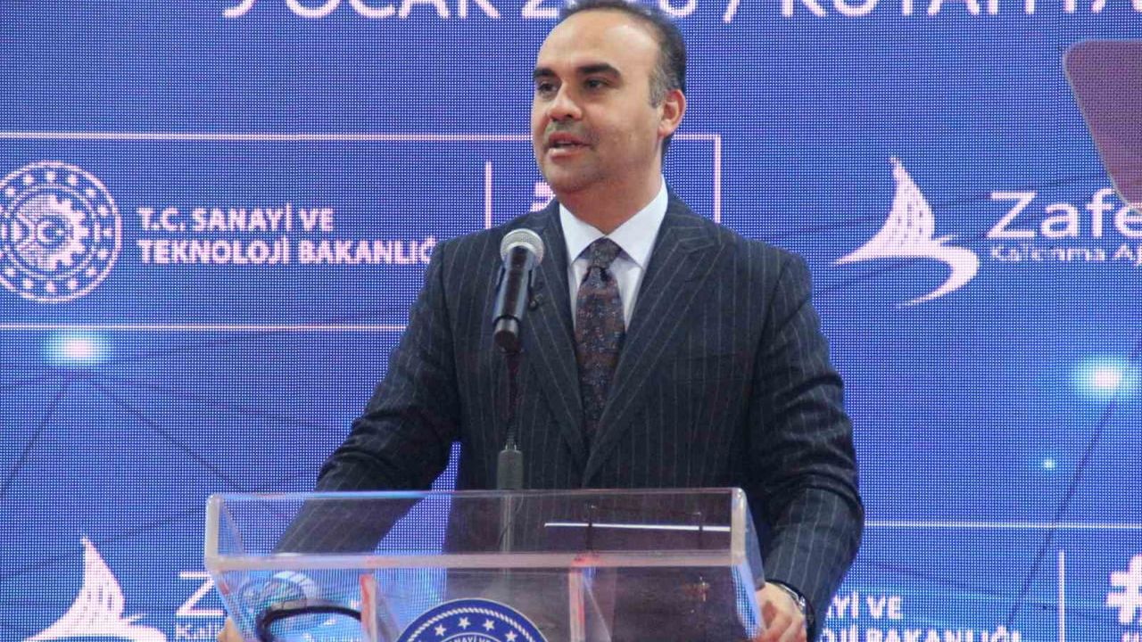 Bakan Kacır: "Kütahya, Türkiye’nin kalkınma yolculuğunda özel bir yere sahip"