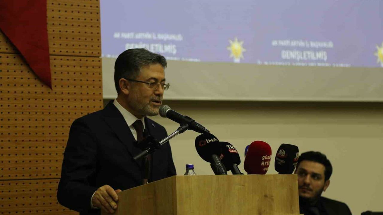 Bakan Yumaklı: Su Artvin için Hayati Başlık Haline Geldi