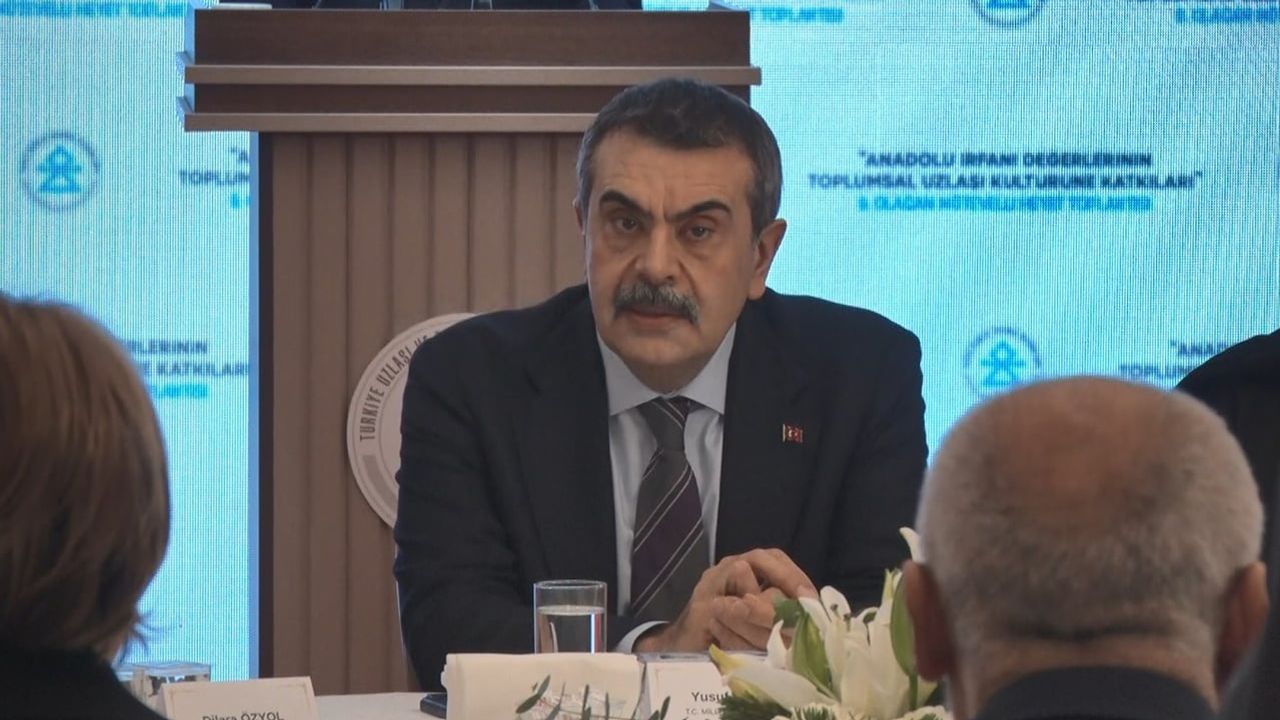 Bakan Yusuf Tekin: Türkiye Yüzyılı Maarif Modeliyle Anadolu İrfanını Toplumsal Uzlaşıya Taşıyacağız