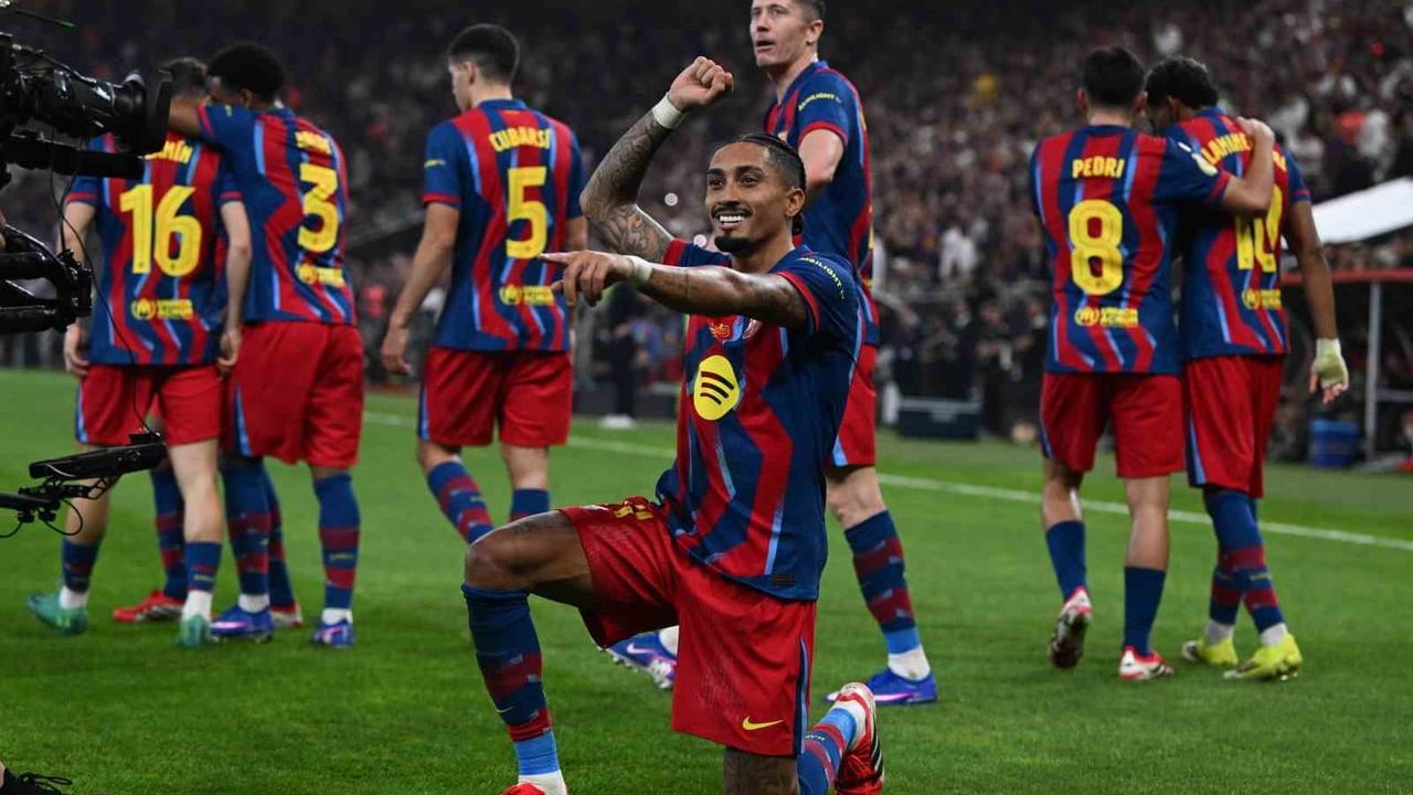 Barcelona, İspanya Süper Kupa'yı 16. kez kazandı — Real Madrid 3-2