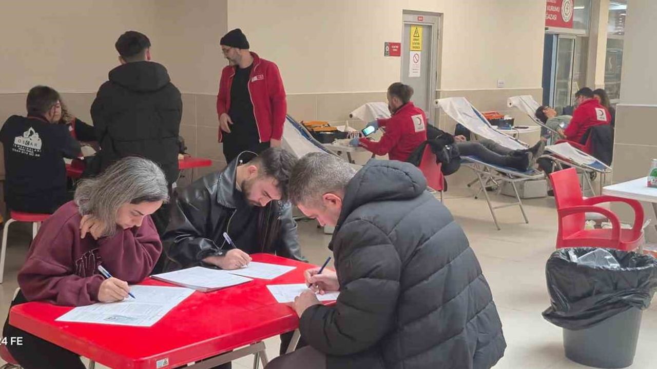 Bartın'da Türk Kızılayı'ndan 2 Günde 52 Ünite Kan Bağışı
