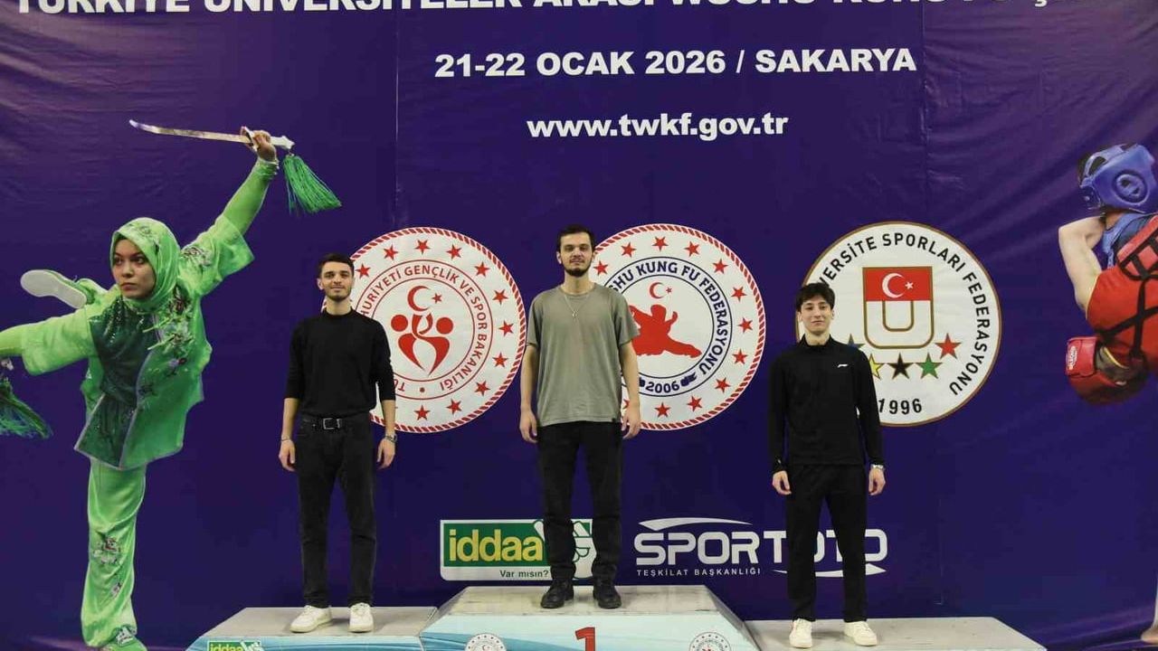 BARÜ'lü Öğrenciler Wushu Türkiye Şampiyonası'nda 3 Madalya