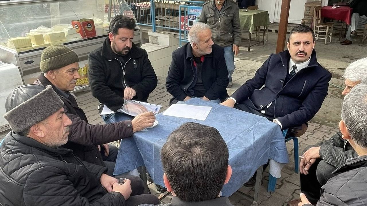 Başçayır Mahallesi'nde Çiftçi Buluşması: Şap, ÇKS ve Zeytin Zararlıları