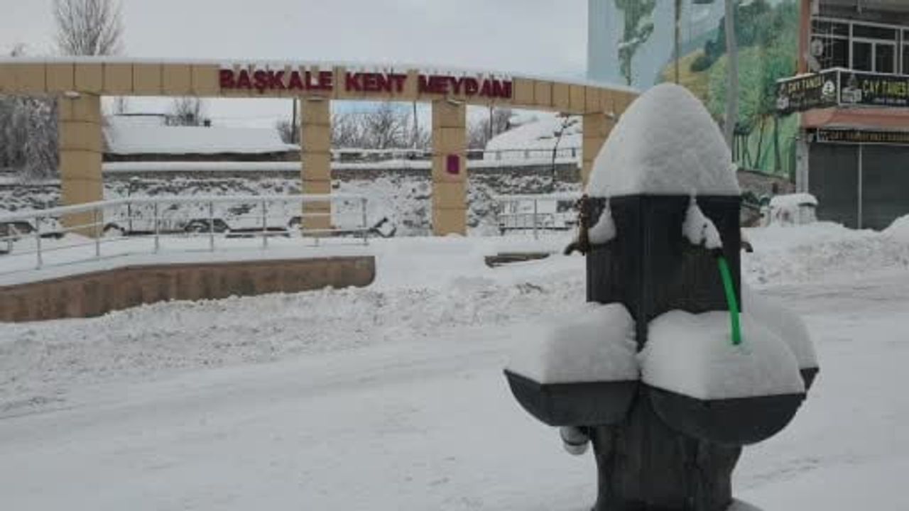 Başkale'de Kar Felaketi: 88 Yerleşim Yeri Ulaşıma Kapandı