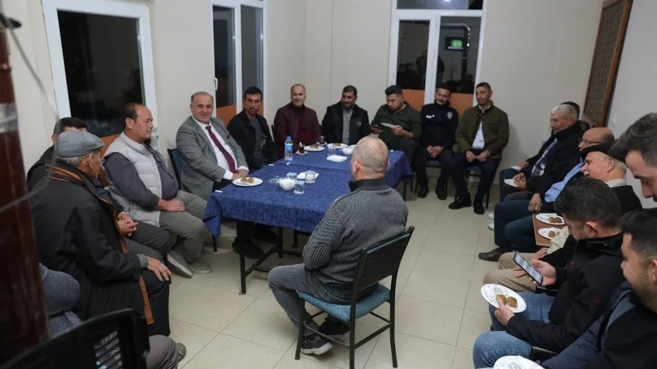 Başkan Kaya İkizdere Kahvehanesinde Vatandaşlarla Buluştu