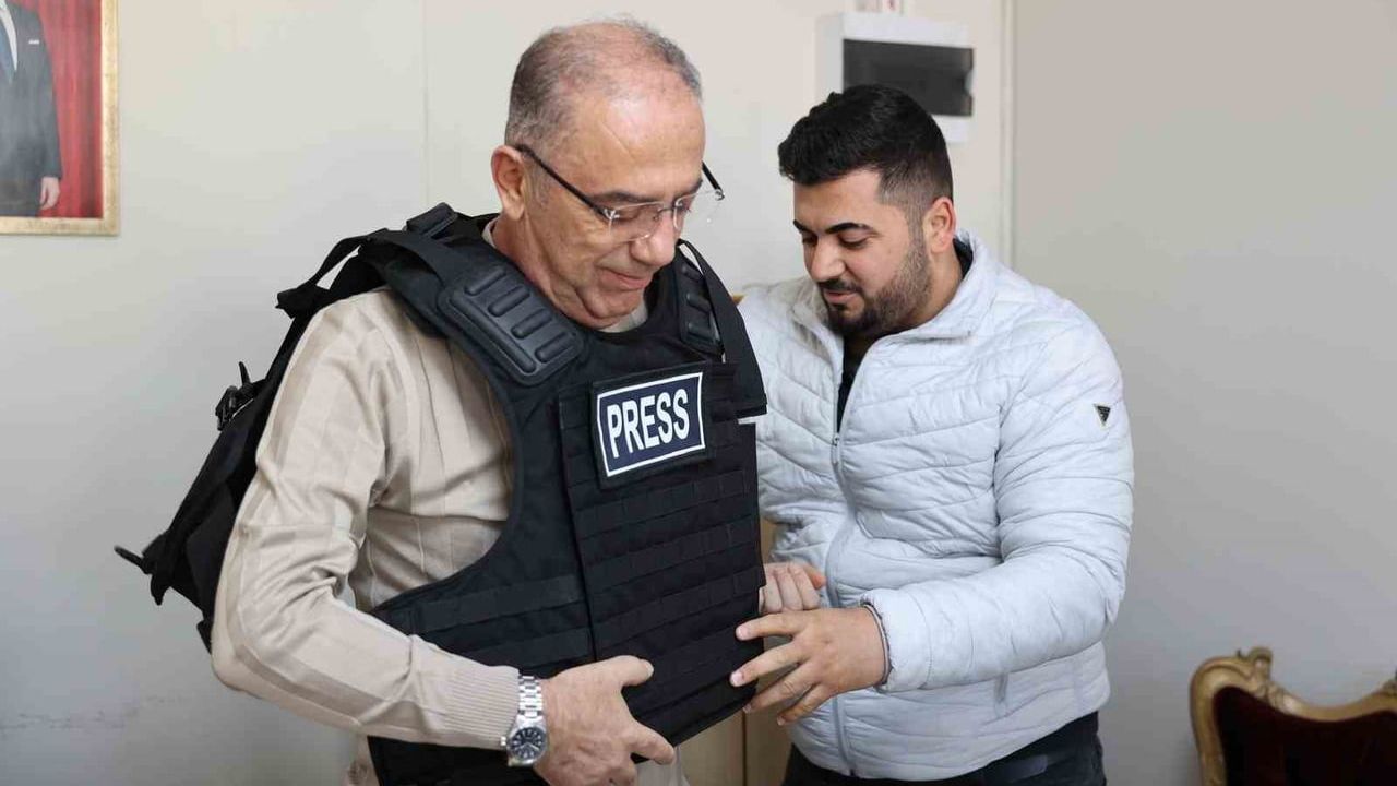 Başkan Yapar'dan İHA Hatay Ekibine Teşekkür