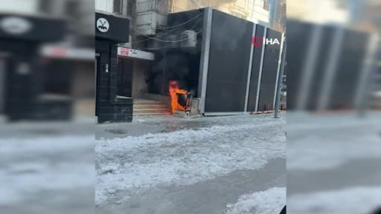 Batman'da Elektrik Panosu Yangını — Kültür Mahallesi'nde Söndürüldü