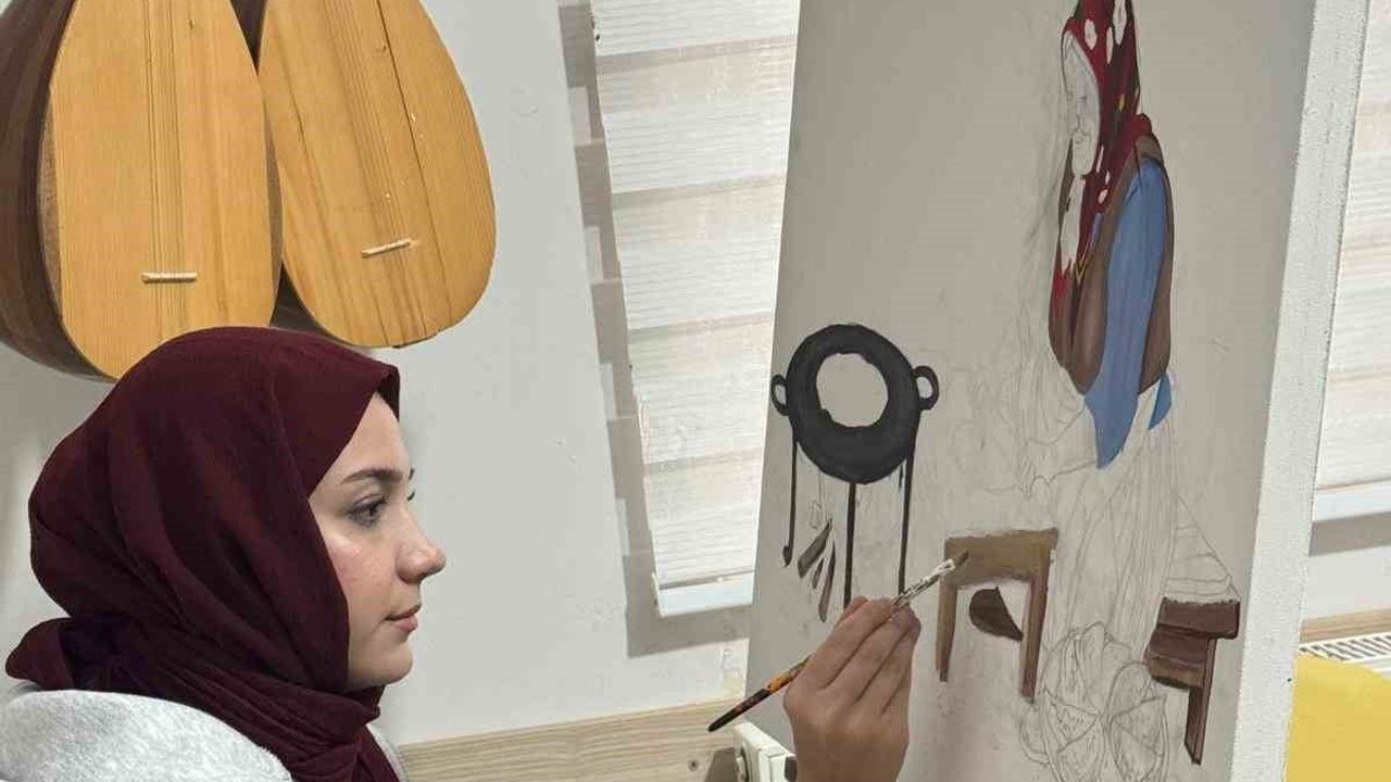 Batman'da Güneykent ADEM'in Sanat Kursları Gençlerin Yeteneklerini Keşfetmesini Sağlıyor