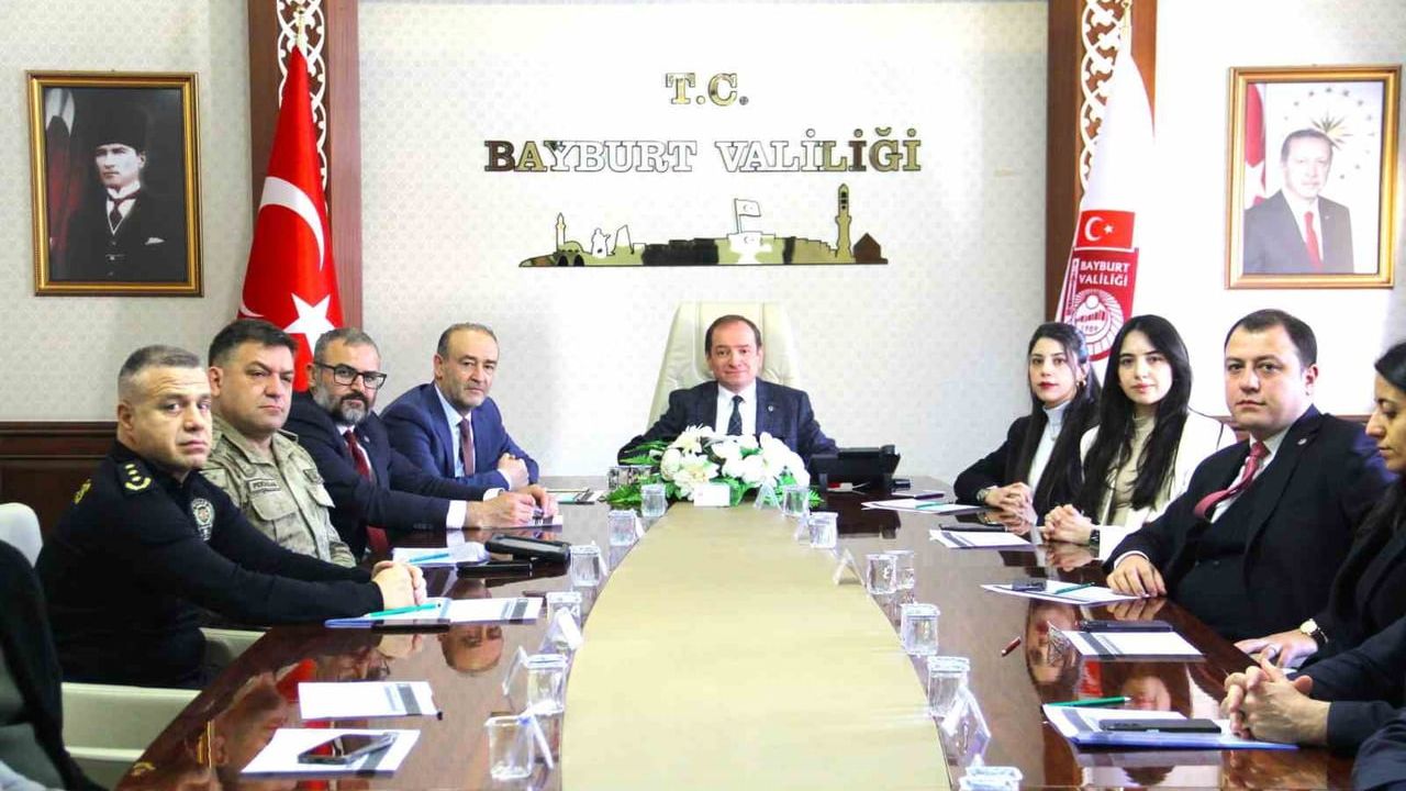 Bayburt’ta Çocuk Koruma Kanunu Kapsamındaki Çalışmalar Değerlendirildi