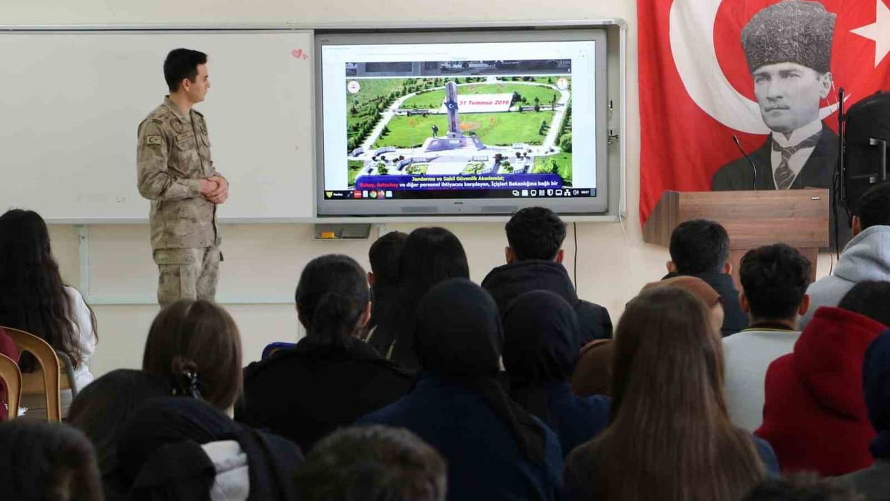 Bayburt'ta JSGA Tanıtımı: 3 bin 296 Lise Öğrencisine Bilgilendirme