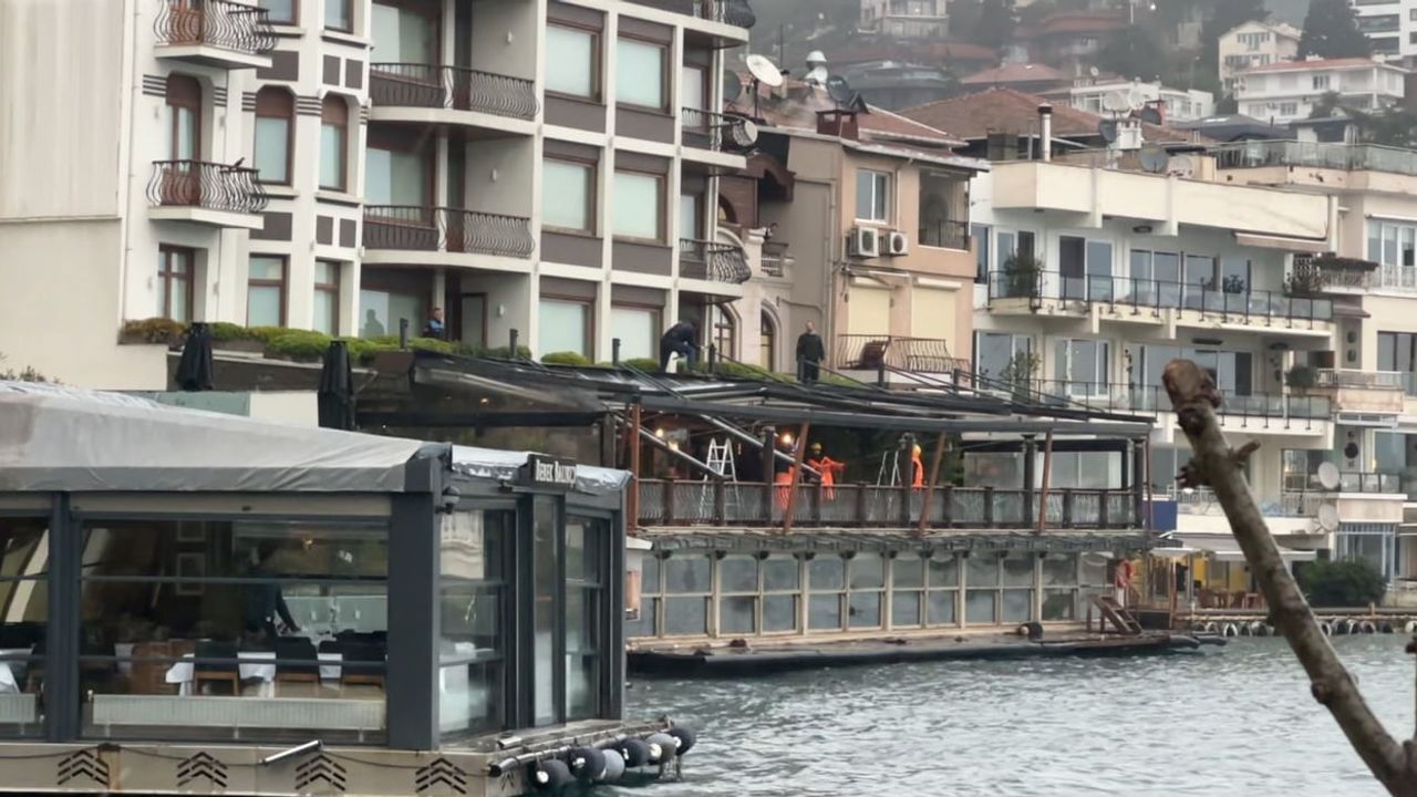 Bebek Otel’de Kaçak Bölümler Yıkılıyor — İstanbul’da Operasyon Sonrası Müdahale