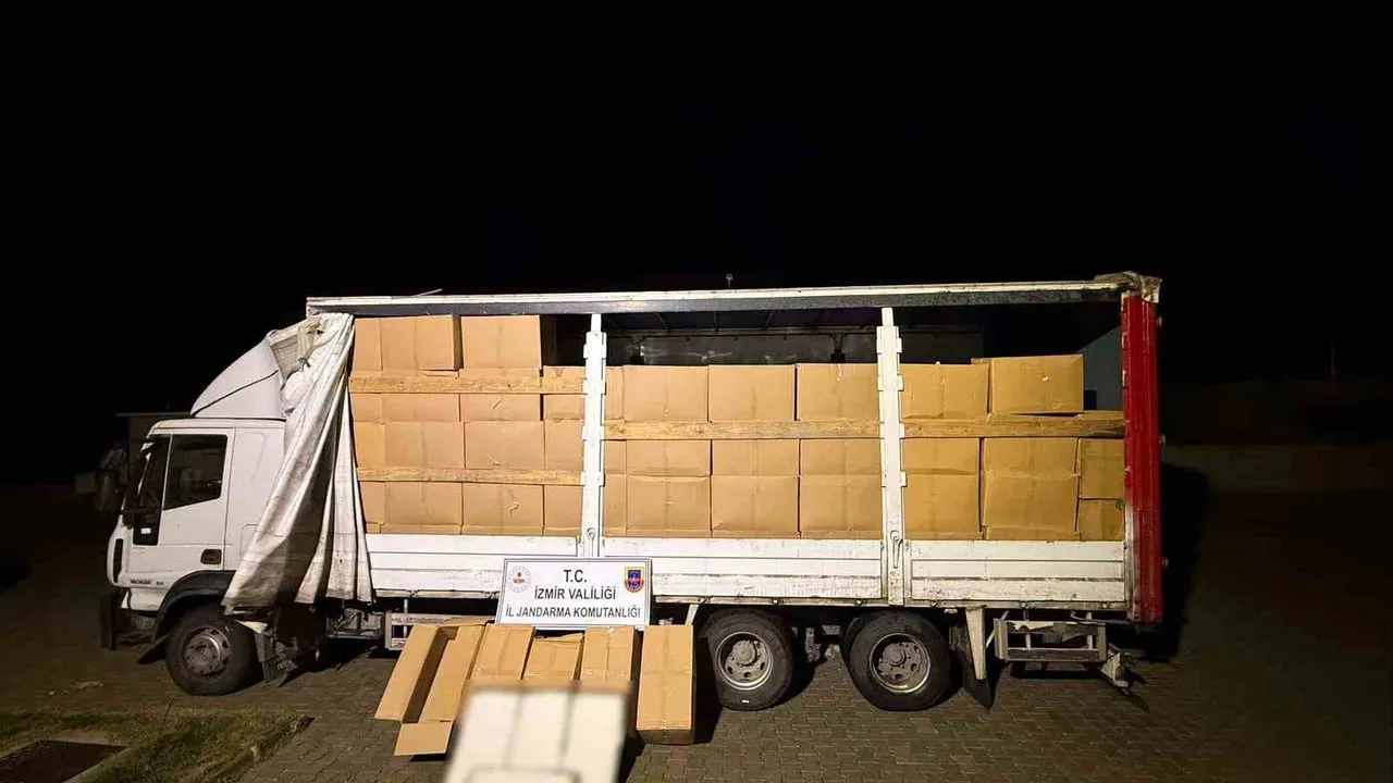 Bergama'da 5 Milyon Bandrolsüz Sigara Ele Geçirildi — 6,5 Milyon TL Değerinde