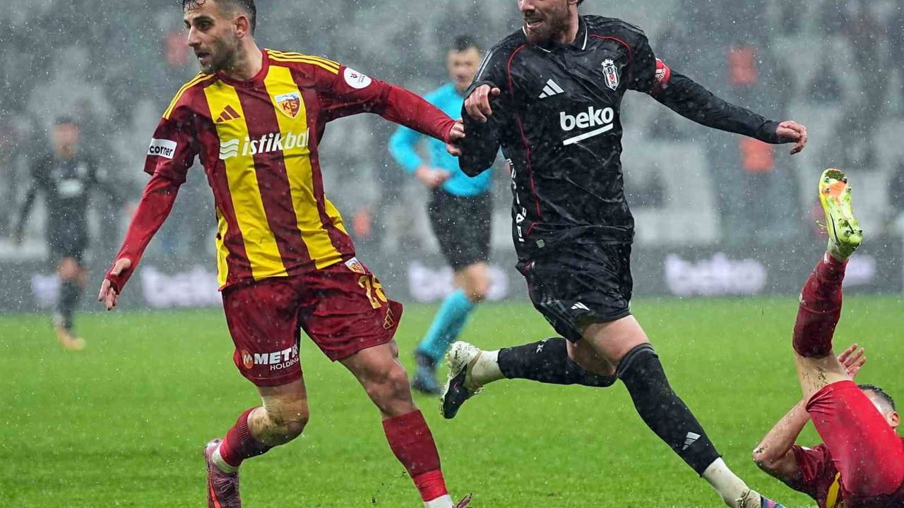 Beşiktaş 0-0 Kayserispor — Trendyol Süper Lig 18. Hafta (İlk Yarı)